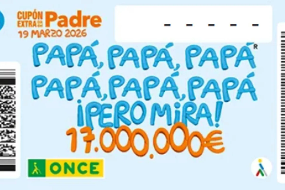 Cupón Extra de Día del Padre de la ONCE: horario, dónde ver por TV y premios