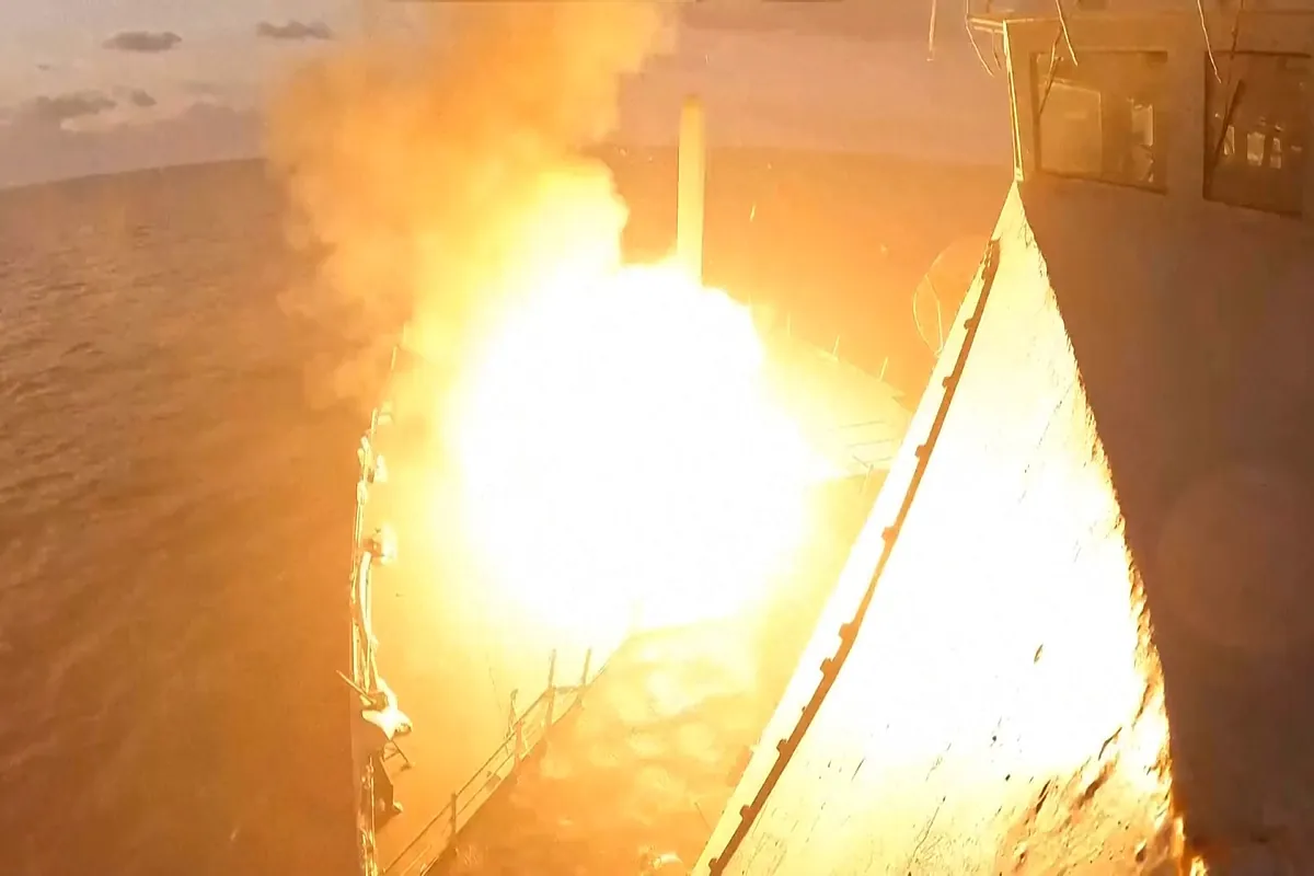 Así lanza EEUU misiles de ataque terrestre Tomahawk desde el destructor USS Bainbridge