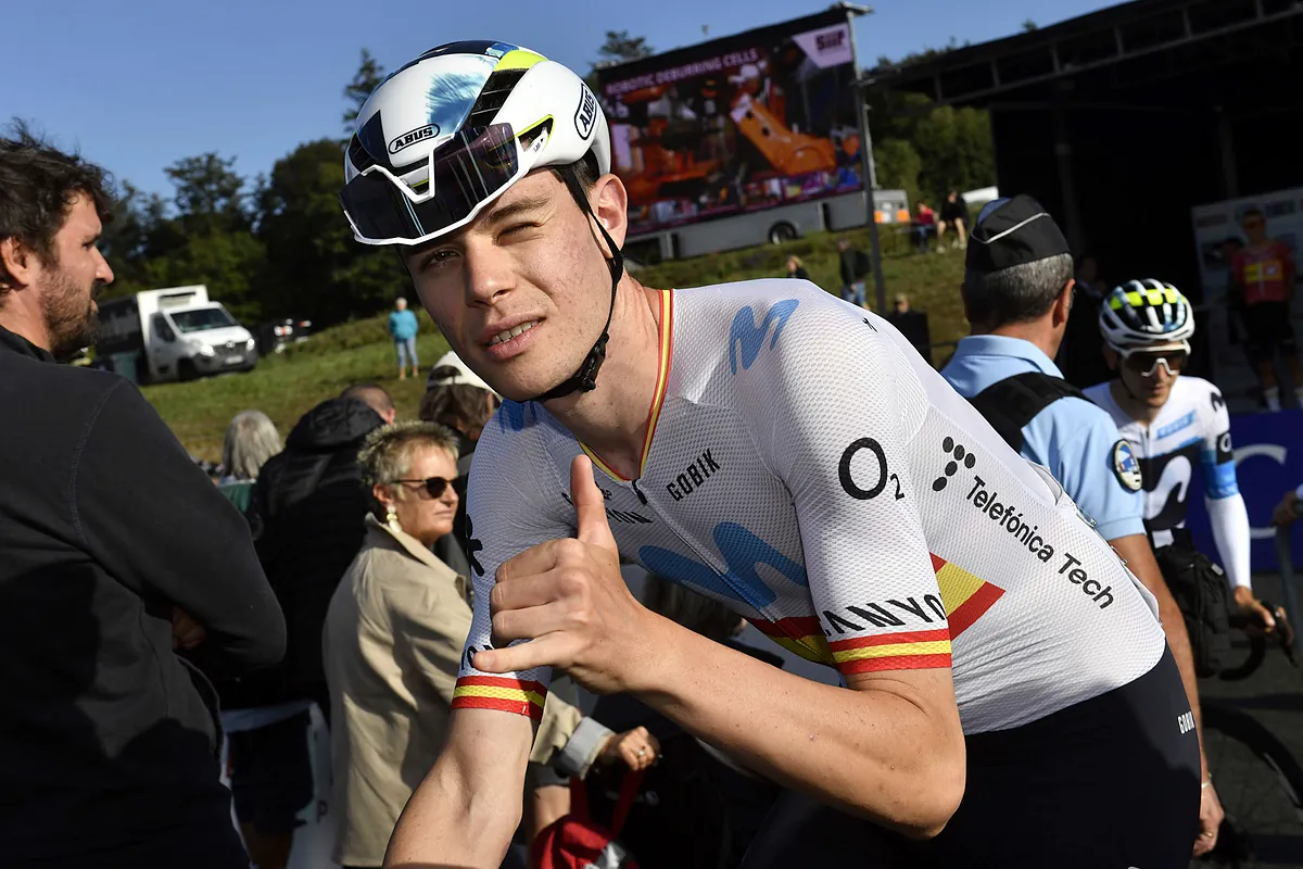 Iván Romeo, campeón de España en ruta: ''Sé aguantar la presión, me gusta que los focos se centren en mí''