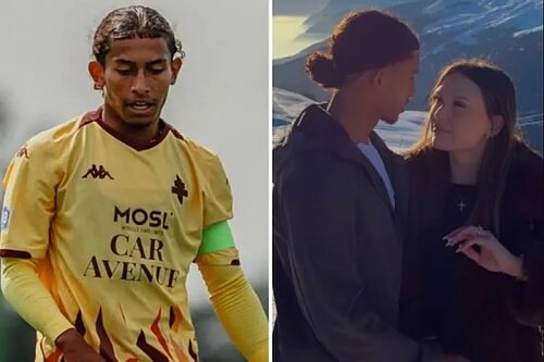 Tahirys Dos Santos, el futbolista herido en el incendio de Crans Montana, sale de cuidados intensivos y vuelve a abrazar a Coline tras salvarla