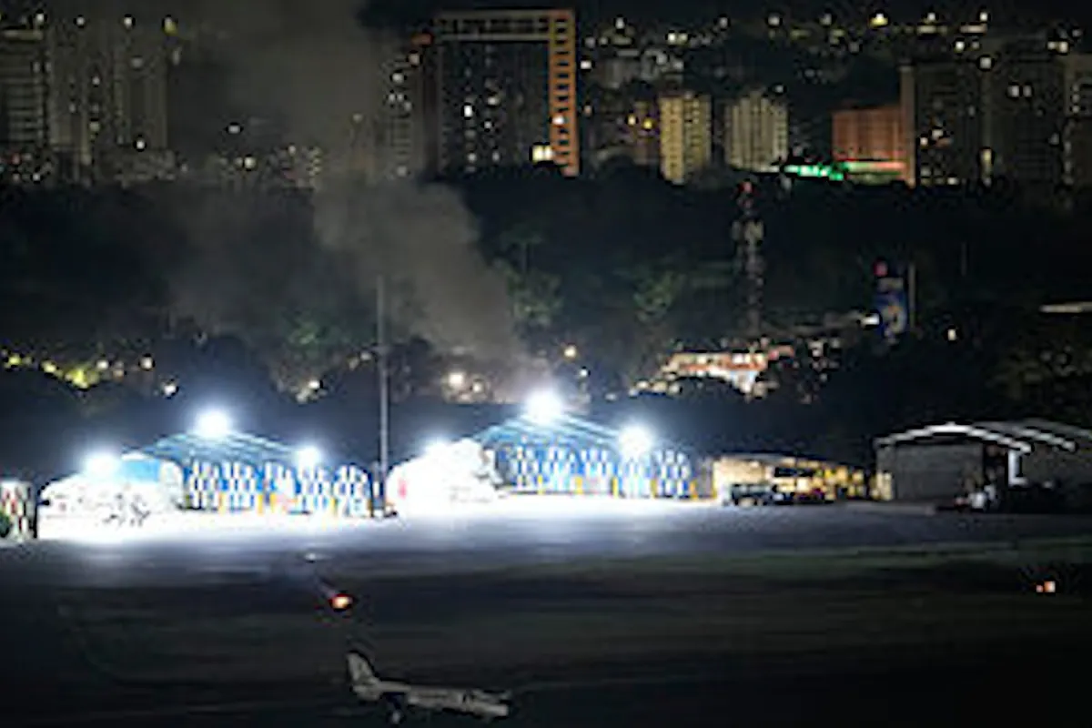 Estados Unidos ataca a Venezuela con una oleada de bombardeos