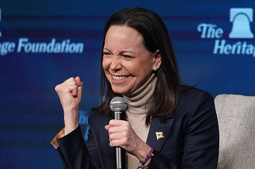 Mar�a Corina Machado: "Delcy le tiene terror al presidente Trump"