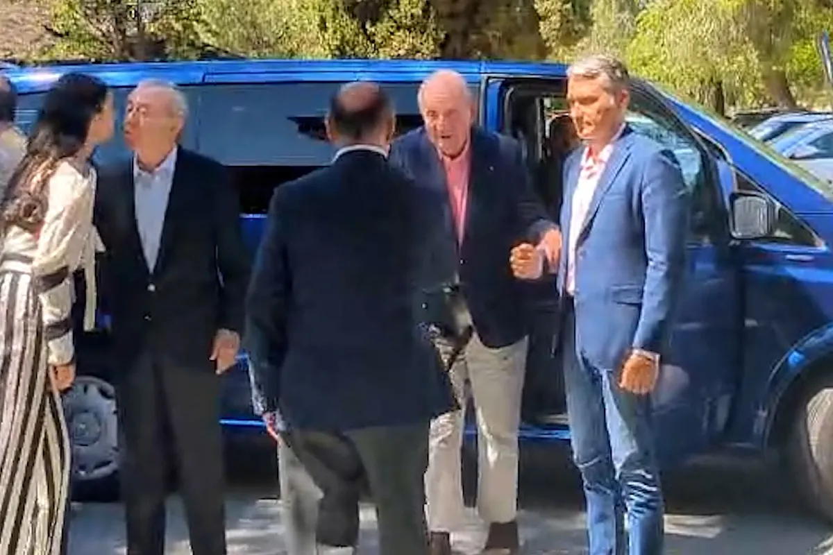 El Rey Emérito llega a La Maestranza con Victoria Federica y Froilán para ver a Morante de la Puebla