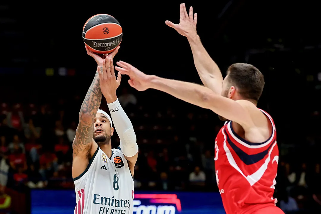 Por fin un viaje plácido del Madrid por Europa: Andrés Feliz y Maledon bailan en Milán