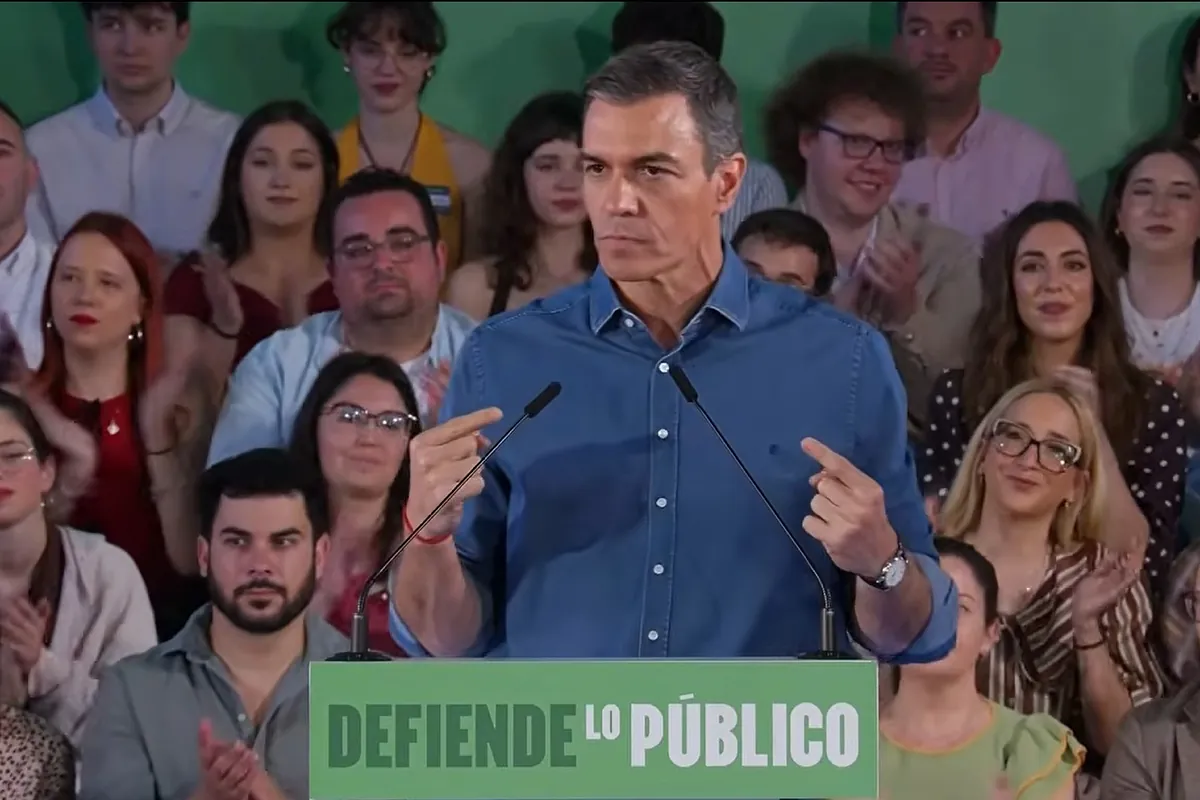Pedro Sánchez agita el miedo al "pacto de señoros entre Abascal y Feijóo" y fija su "prioridad nacional": el no a la guerra