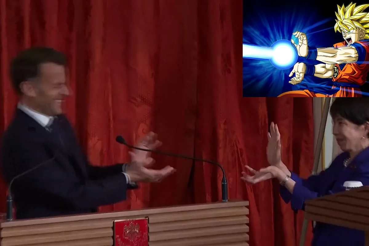 El gesto de Macron con la primera ministra de Japón que ha sorprendido al público
