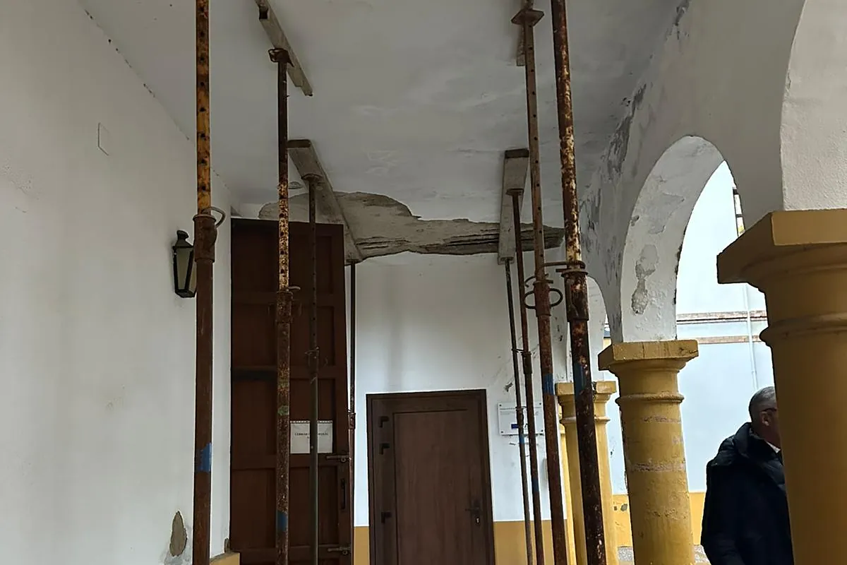 Estos juzgados son una ruina: suspensión de más de medio centenar de juicios, gallinas en la entrada y derrumbes en las sedes de Algeciras