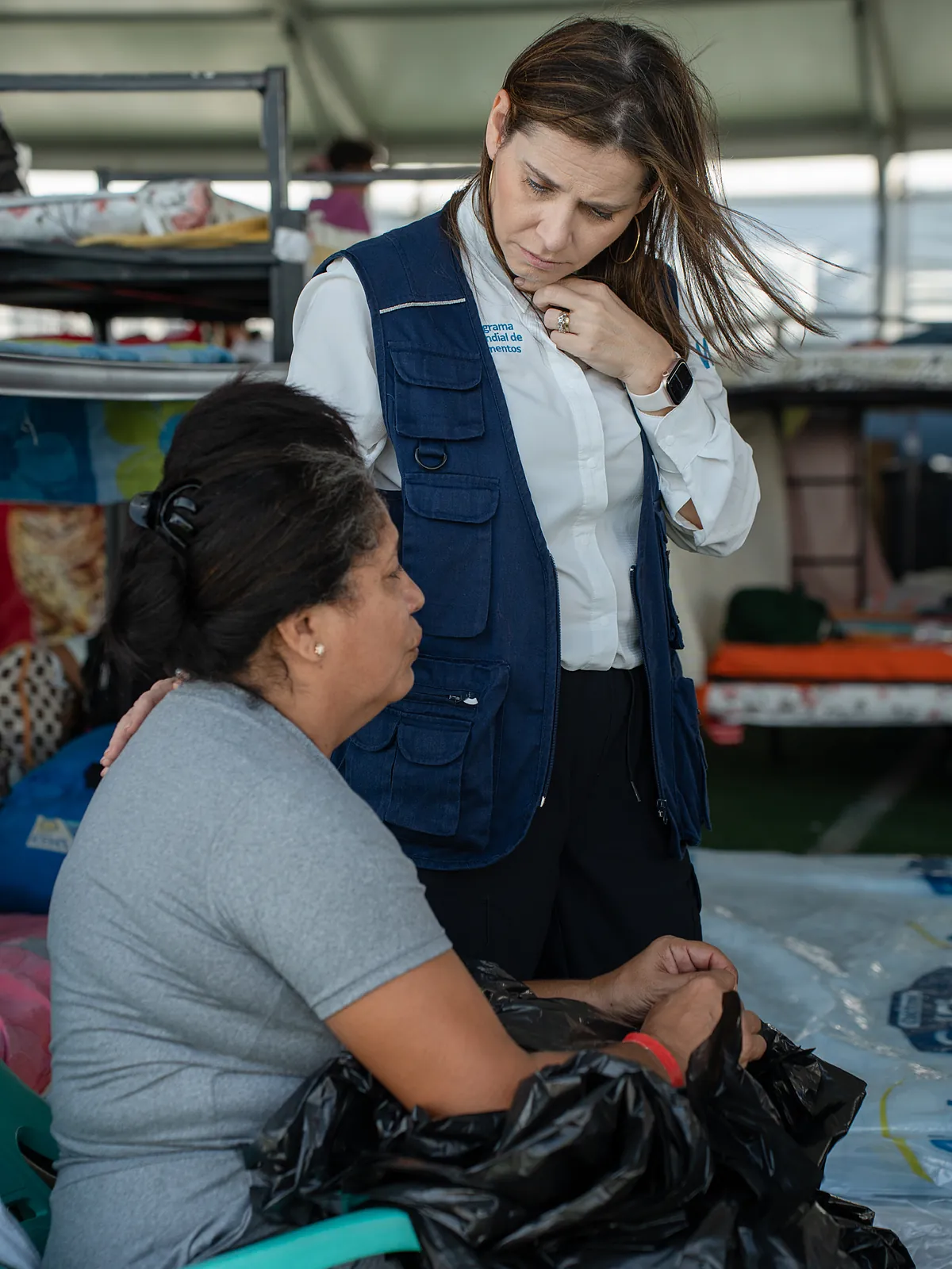Lena Savelli, directora regional para América Latina y Caribe del Programa Mundial de Alimentos de la ONU, en Venezuela: "Las mujeres tienen menos acceso a recursos, pero siguen con la responsabilidad de dar de comer a sus hijos"