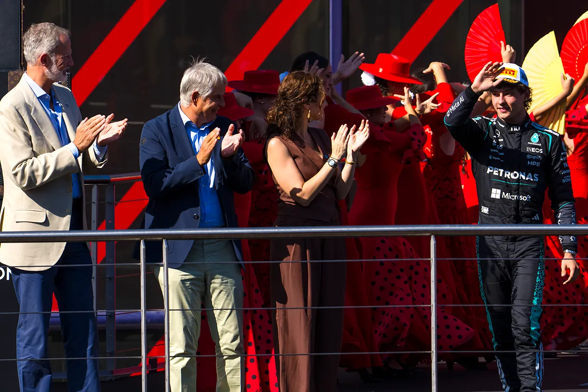 Madring burla con nota la maldición del novato en la F1: "Este ya es el evento del año"