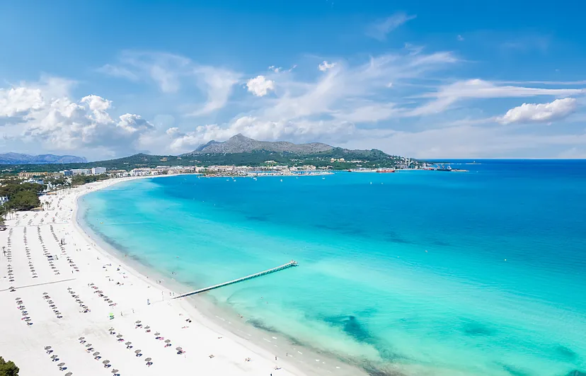 La belleza de Muro, en Mallorca.