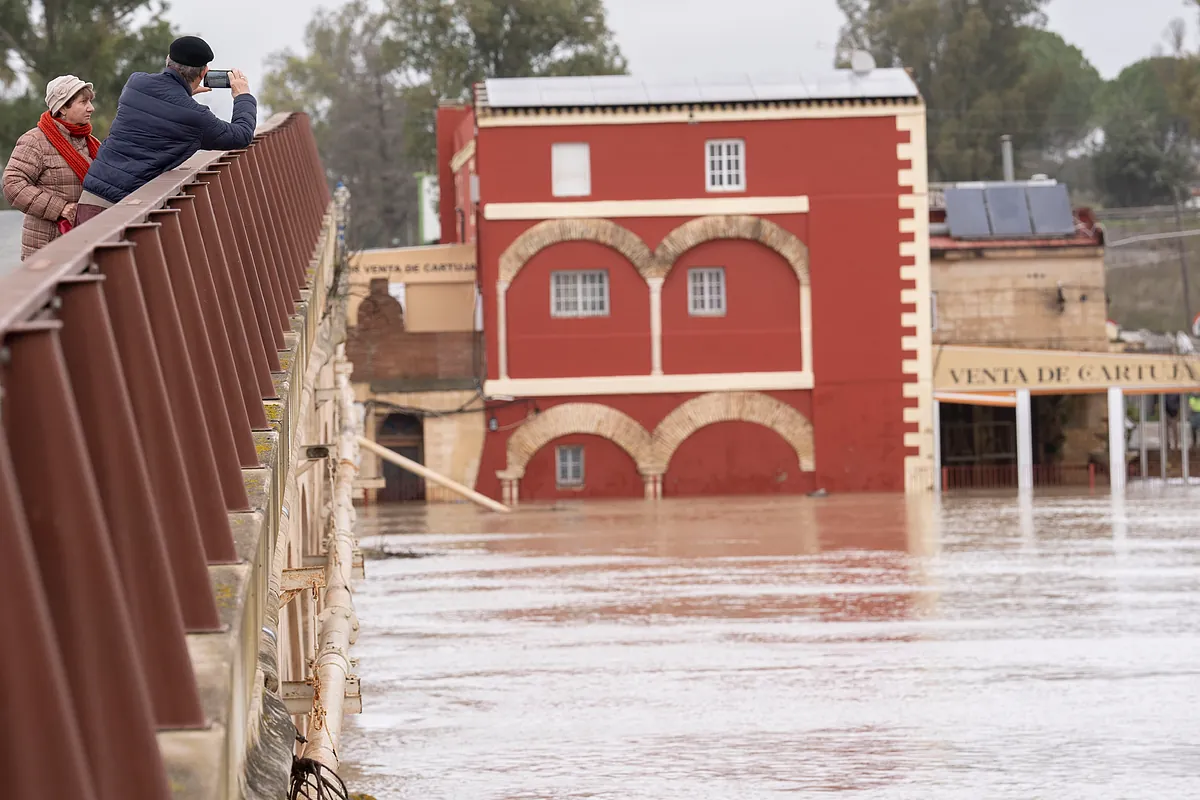 Andalucía avisa de un alto riesgo de inundaciones y suspende este miércoles todas las clases presenciales en la comunidad salvo en la provincia de Almería