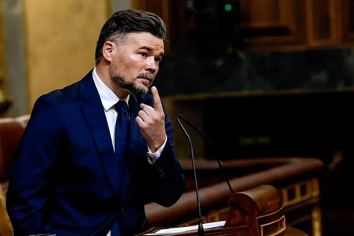 Rufián a Sánchez: "Míreme a los ojos, ¿sabía algo? ¿Han robado? ¿Tiene pecado?"