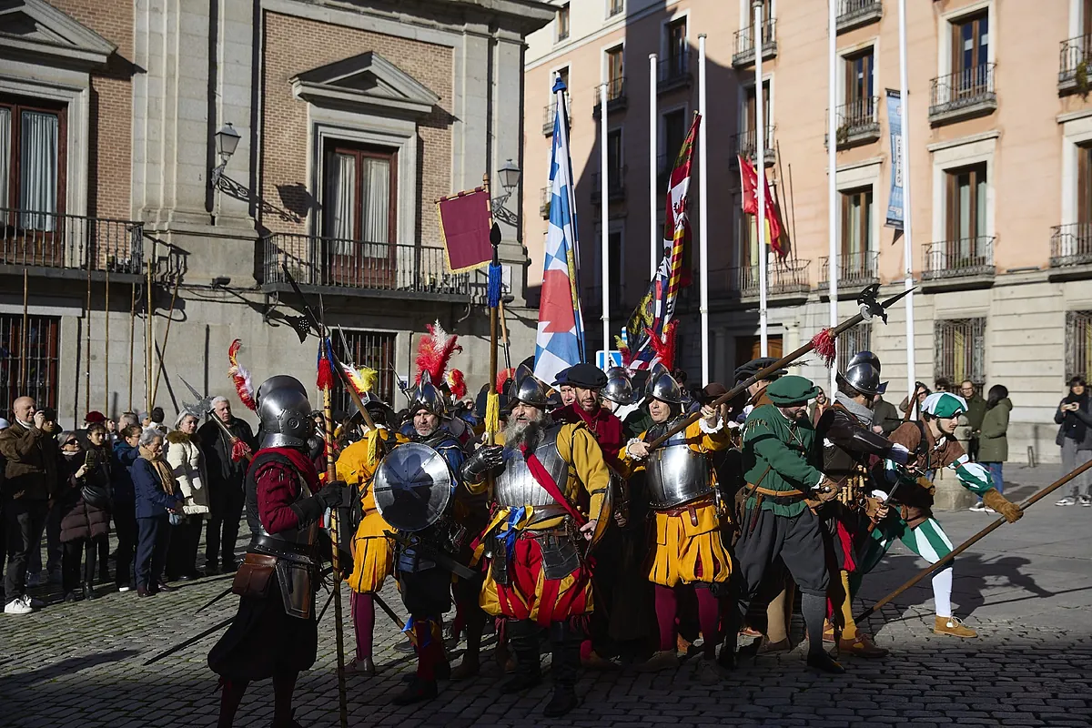 Los Tercios de Flandes 'toman' el Madrid de los Austrias en una recreación histórica