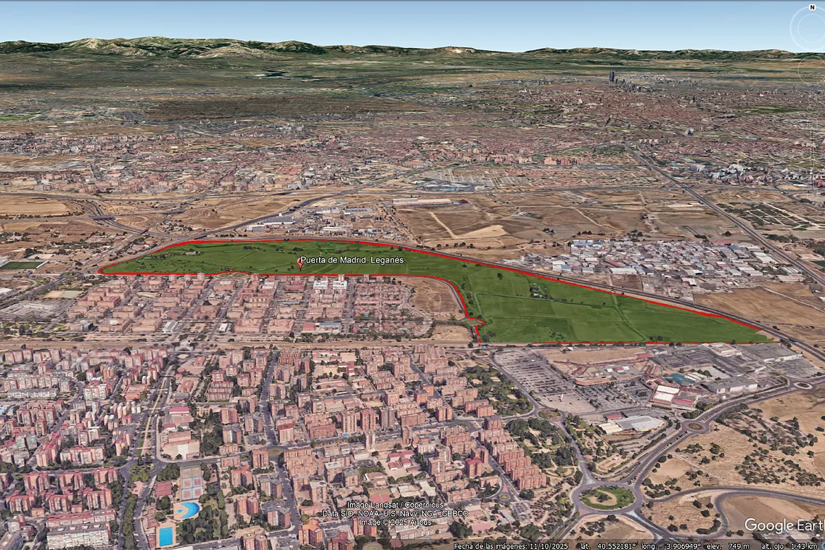 Puerta de Madrid: el nuevo barrio en Leganés de 4.000 viviendas, 2.500 asequibles y un 40% de zonas verdes