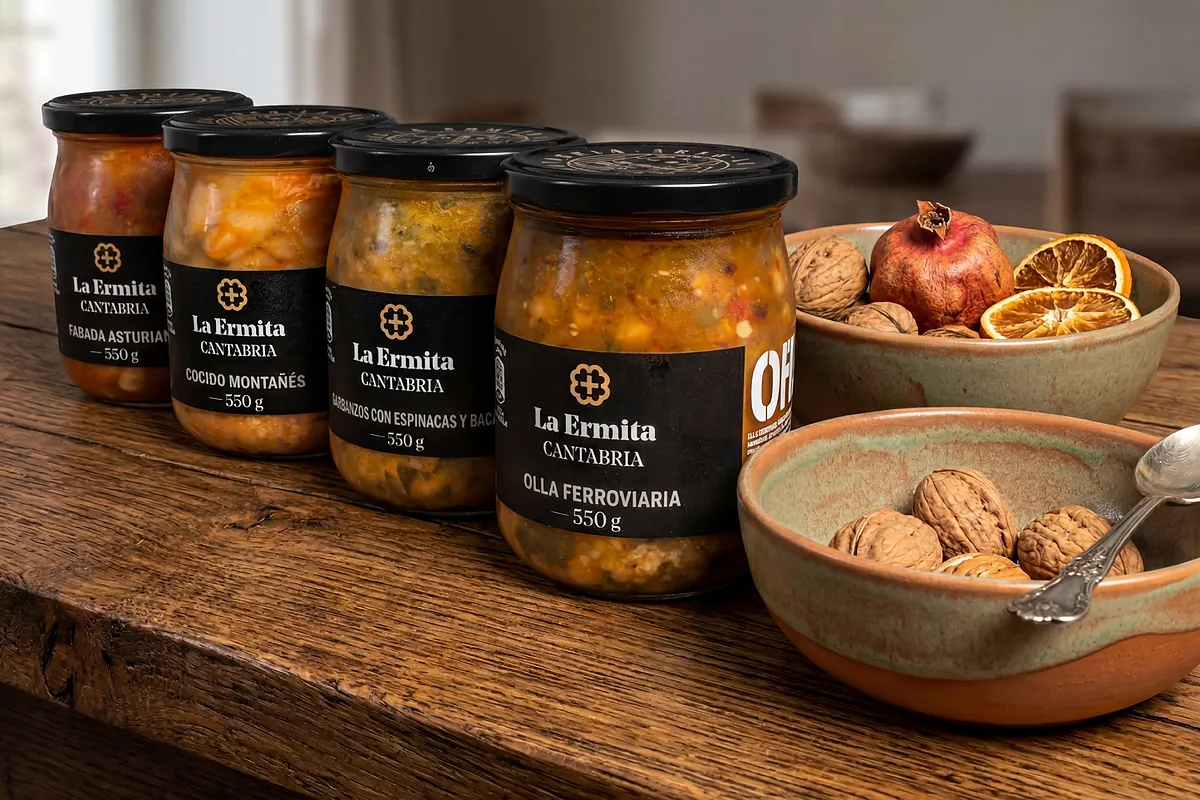 La Ermita, la marca cántabra que triunfa tanto con un cocido montañés como con unos yogures o su patentada delicatessen de limón
