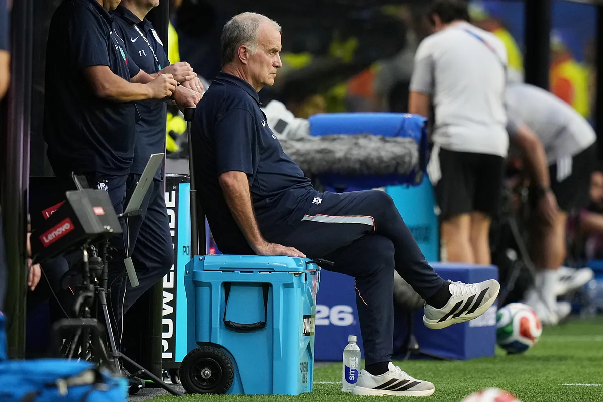 La imagen más 'Bielsa' del Mundial: "No soy modelo"