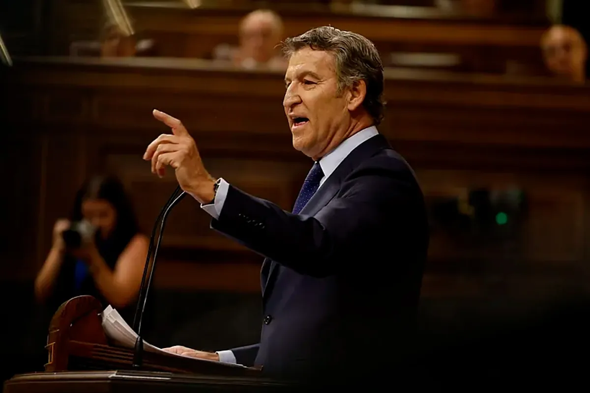 Feijóo califica a Sánchez de "político destruido" y de "fraude" y pide ...