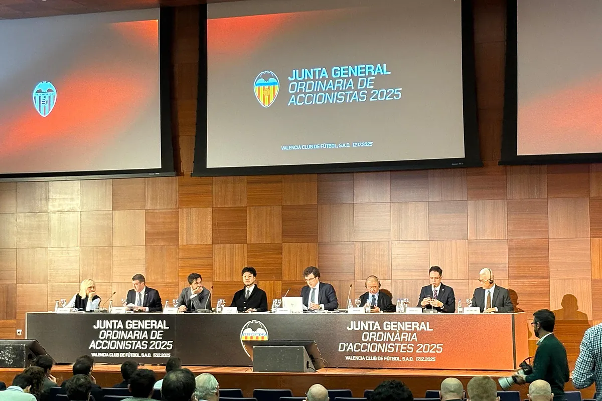 Kiat Lim, a la junta de accionistas del Valencia:  Volver a las competiciones europeas debe ser un objetivo y el Nou Mestalla nos dará el impulso 