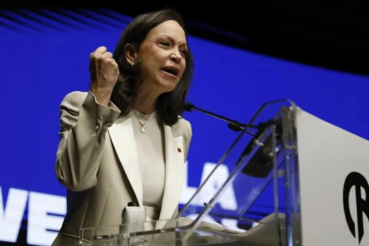 Machado dice que Delcy Rodríguez representa "el caos, la violencia y el terror"