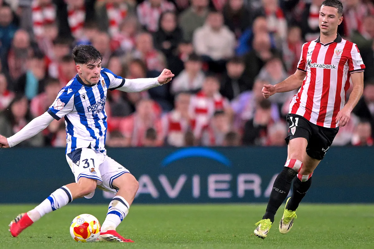 En directo, la vuelta de semifinales: Real Sociedad - Athletic