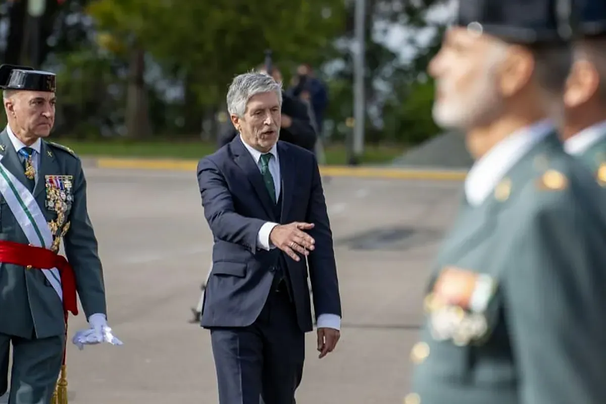 Abucheos a Marlaska en medio de su discurso ante guardias civiles: "Estoy rabioso, estoy dolido"