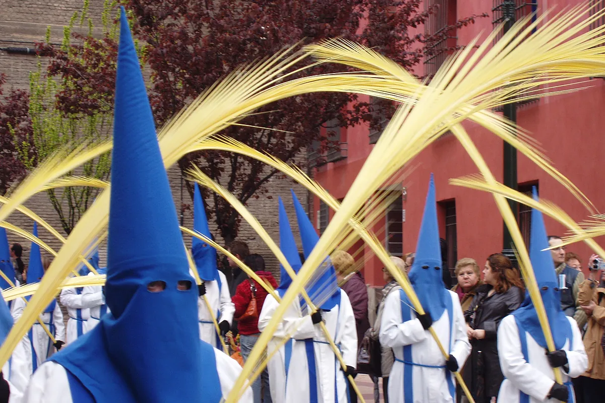 Procesiones del Domingo de Ramos en Zaragoza: recorridos y horarios de la Semana Santa 2026