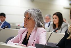 La senadora del PP y alcaldesa de Aguilar (Palencia) María José Ortega, herida grave en un accidente de tráfico