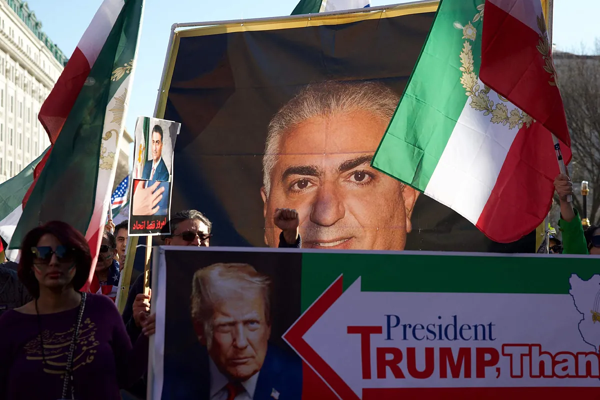 Reza Pahlavi, el hijo del sha que espera su momento desde hace 40 años en Washington: "Mis queridos compatriotas, Nos esperan momentos decisivos"