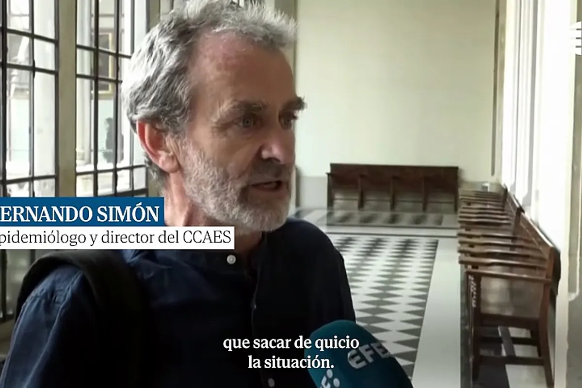 Fernando Simón declara sobre el crucero con hantavirus: "No hay que sacar las cosas de quicio"