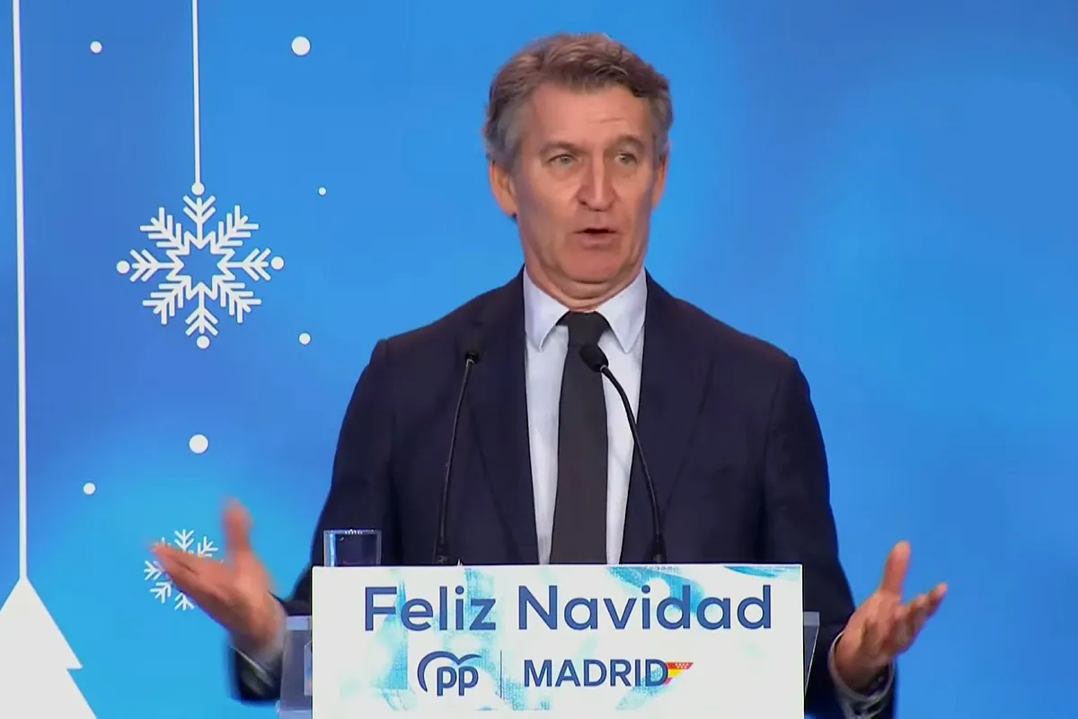 Feijóo denuncia a Sánchez por querer paralizar el Congreso hasta febrero