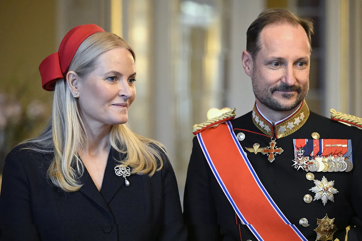La aparición sorpresa de Mette-Marit en la recepción de los reyes belgas