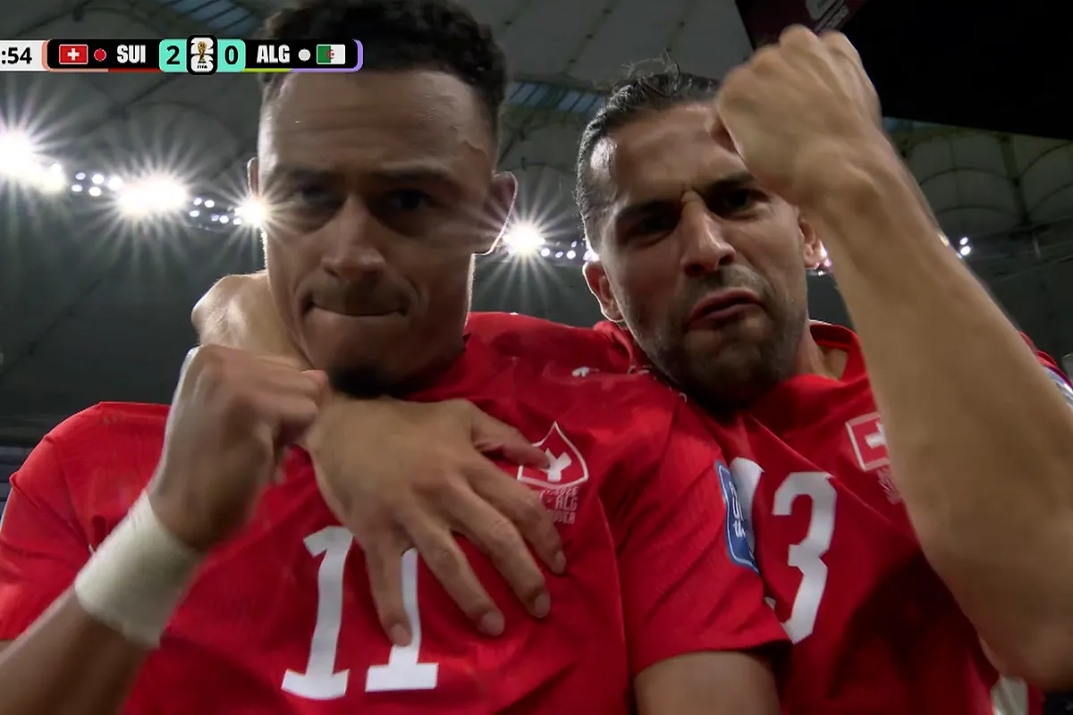 Los goles del Suiza 2-0 Argelia del Mundial 2026: un caño al hijo de Zidane y trallazo de Ndoye