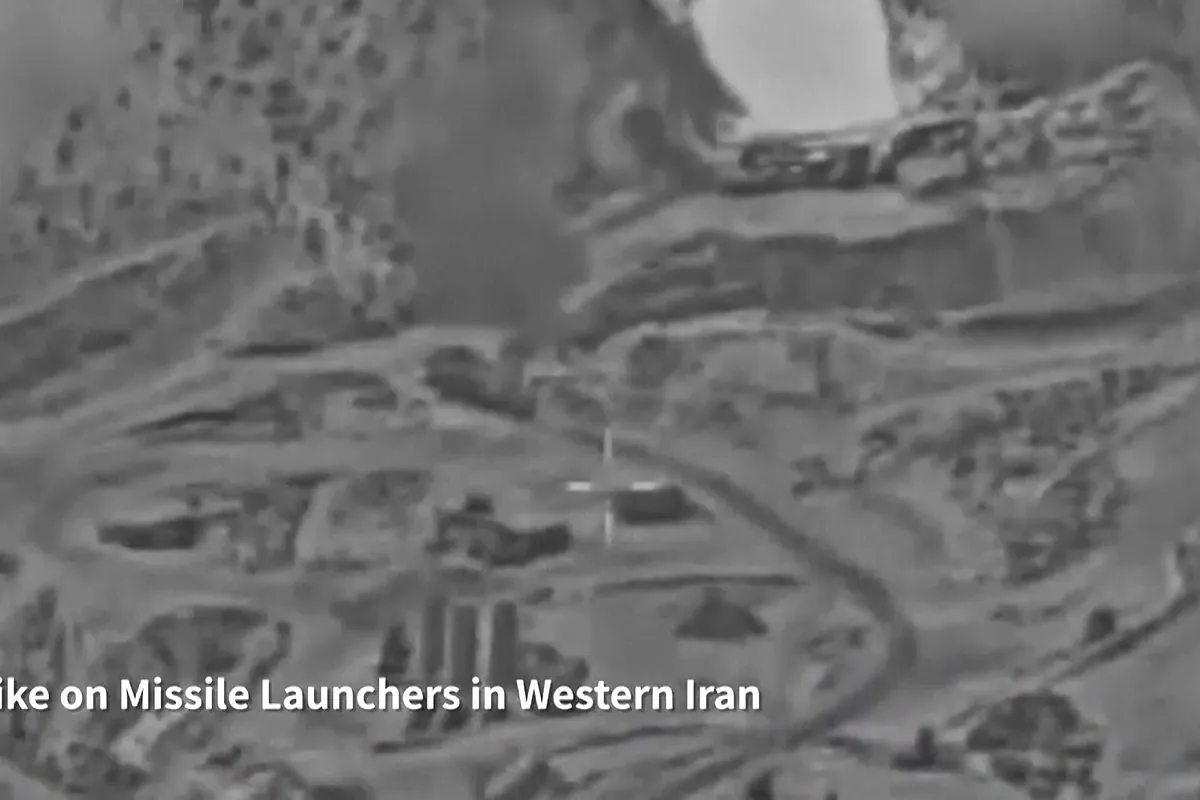 El Ejército de Israel publica un vídeo del ataque contra Irán