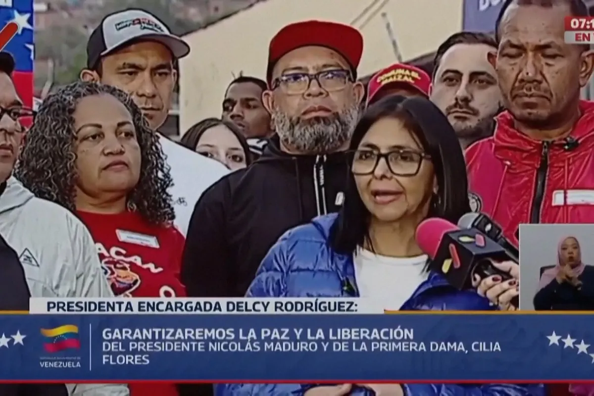 Delcy Rodríguez decreta siete días de duelo por los "mártires" que murieron defendiendo Venezuela