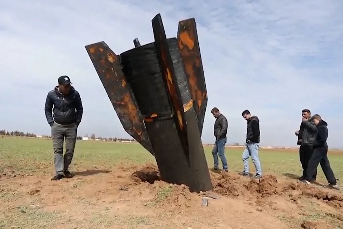 Un misil cae en la frontera siria con Turquía