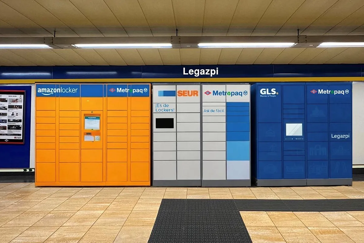 El Amazon 'subterráneo' llega a la Línea 3 de Metro: se instalarán 57 puntos de recogida con capacidad para más de 3.000 paquetes