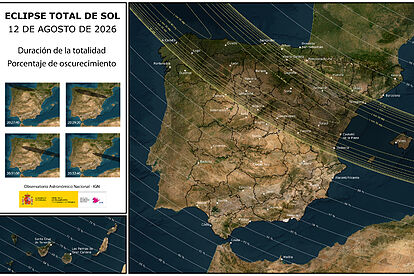 El eclipse total que se podrá ver en España este 2026: en qué fecha la luna ocultará completamente el Sol y desde dónde se verá