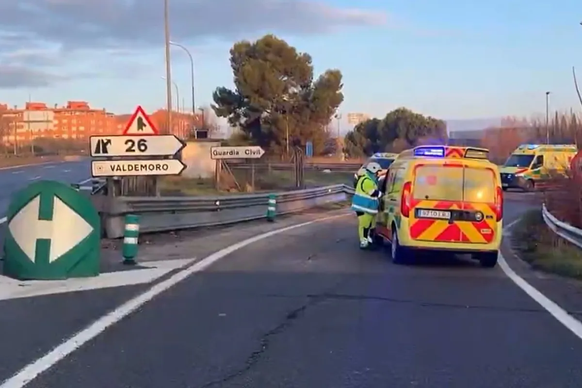 Un radar, a petición popular, para el tramo más peligroso de la A-4 en Madrid a su paso por Valdemoro: "Hay accidentes todos los días"