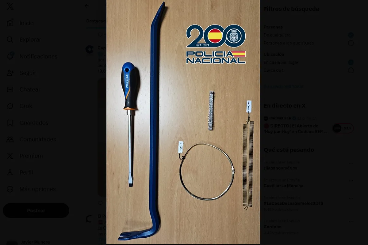 Roba joyas valoradas en 13.000 euros en Marbella y pierde parte del botín en la huida