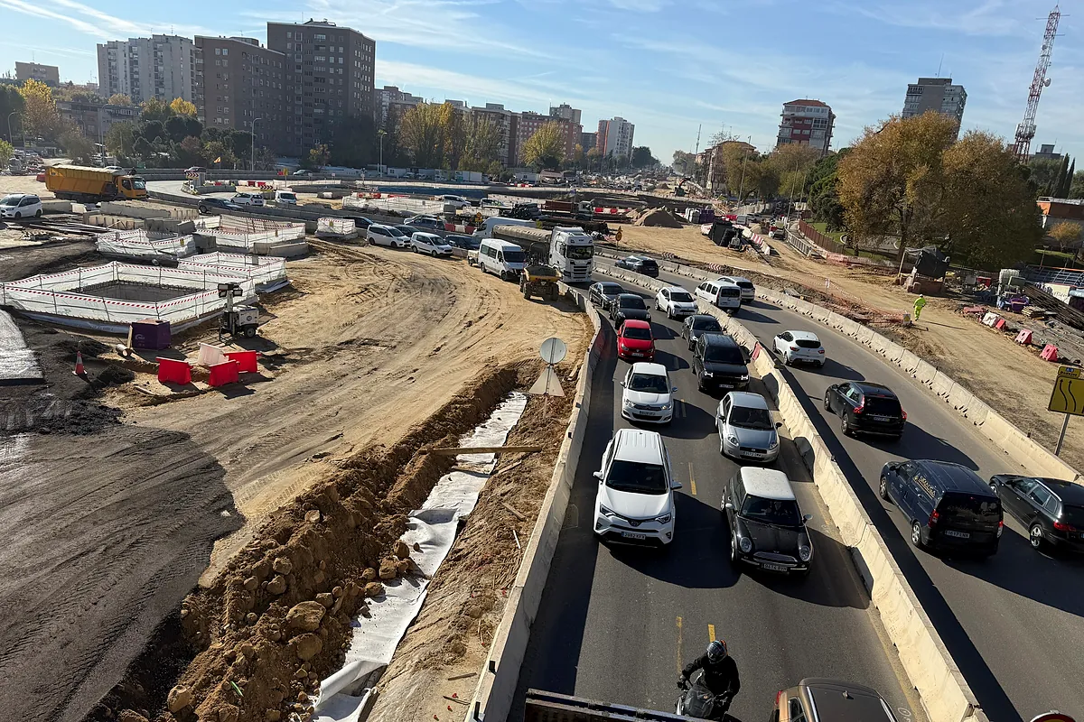 Cortado el túnel que une la M-30 con la A-5 desde el lunes por las obras