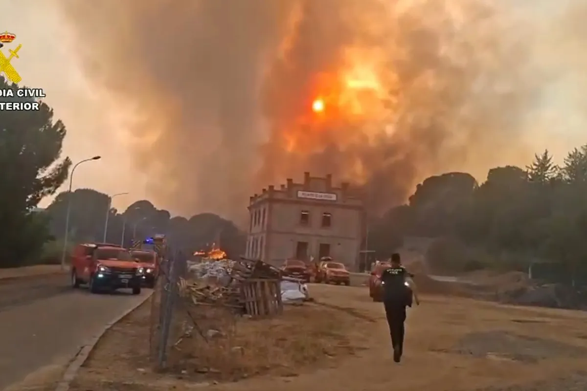 Emergencia de interés nacional en Ávila y Madrid, situación "crítica" en la capital por los incendios