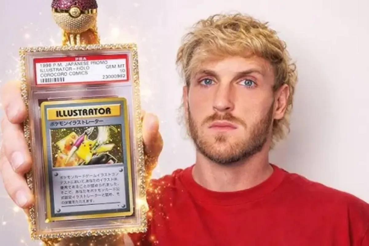 El youtuber estadounidense Logan Paul vende una carta ultrarrara de Pokemon por 16 millones de dólares
