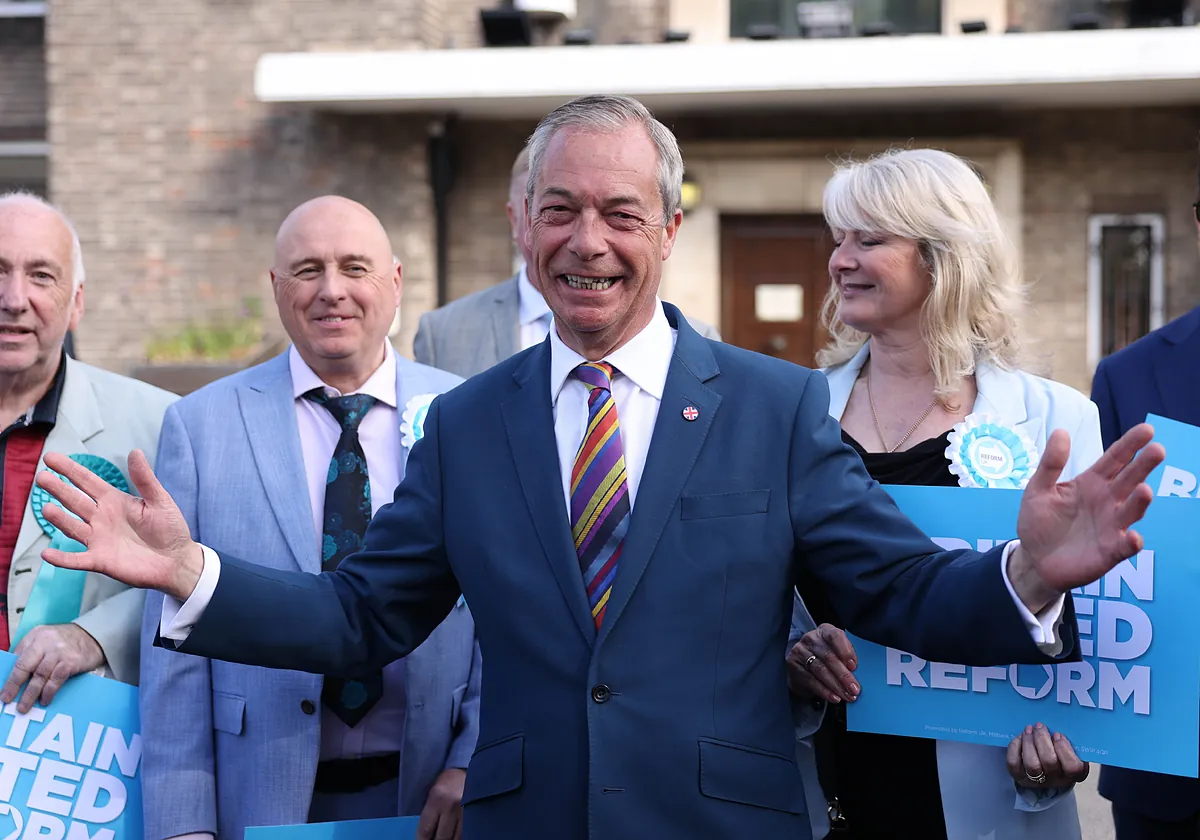 Nigel Farage se dispara en los comicios municipales de Inglaterra y el laborismo sufre una derrota histórica