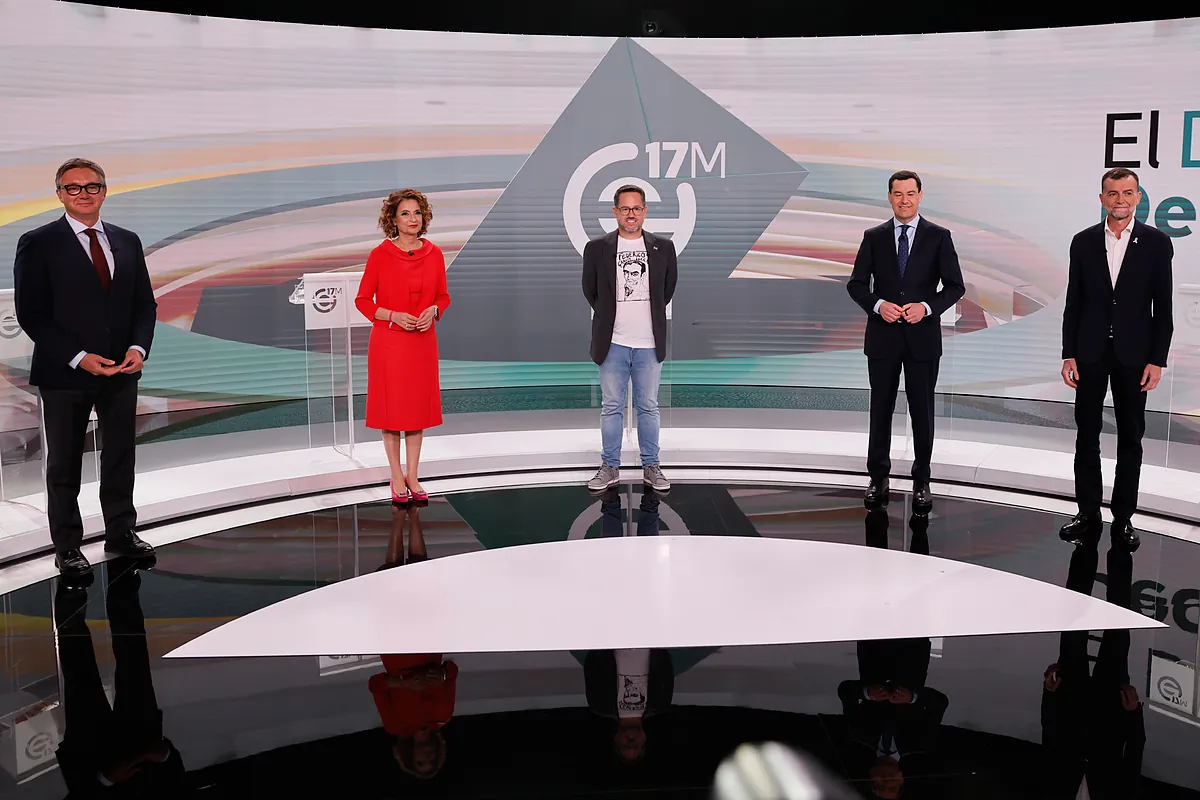 La falta de medios en la lucha contra el narcotráfico marca el debate "decisivo" de Canal Sur entre los cinco candidatos del 17-M: "No son accidentes, son asesinatos"