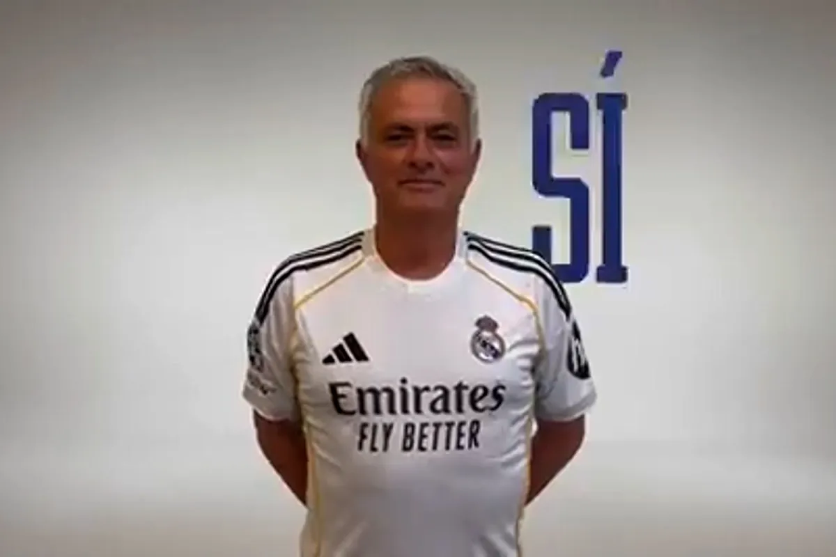 El peculiar vídeo con el que Florentino ha anunciado el fichaje de Mourinho
