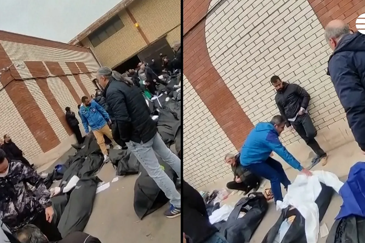 Morgues atestadas en Teherán por las masivas protestas que sacuden Irán