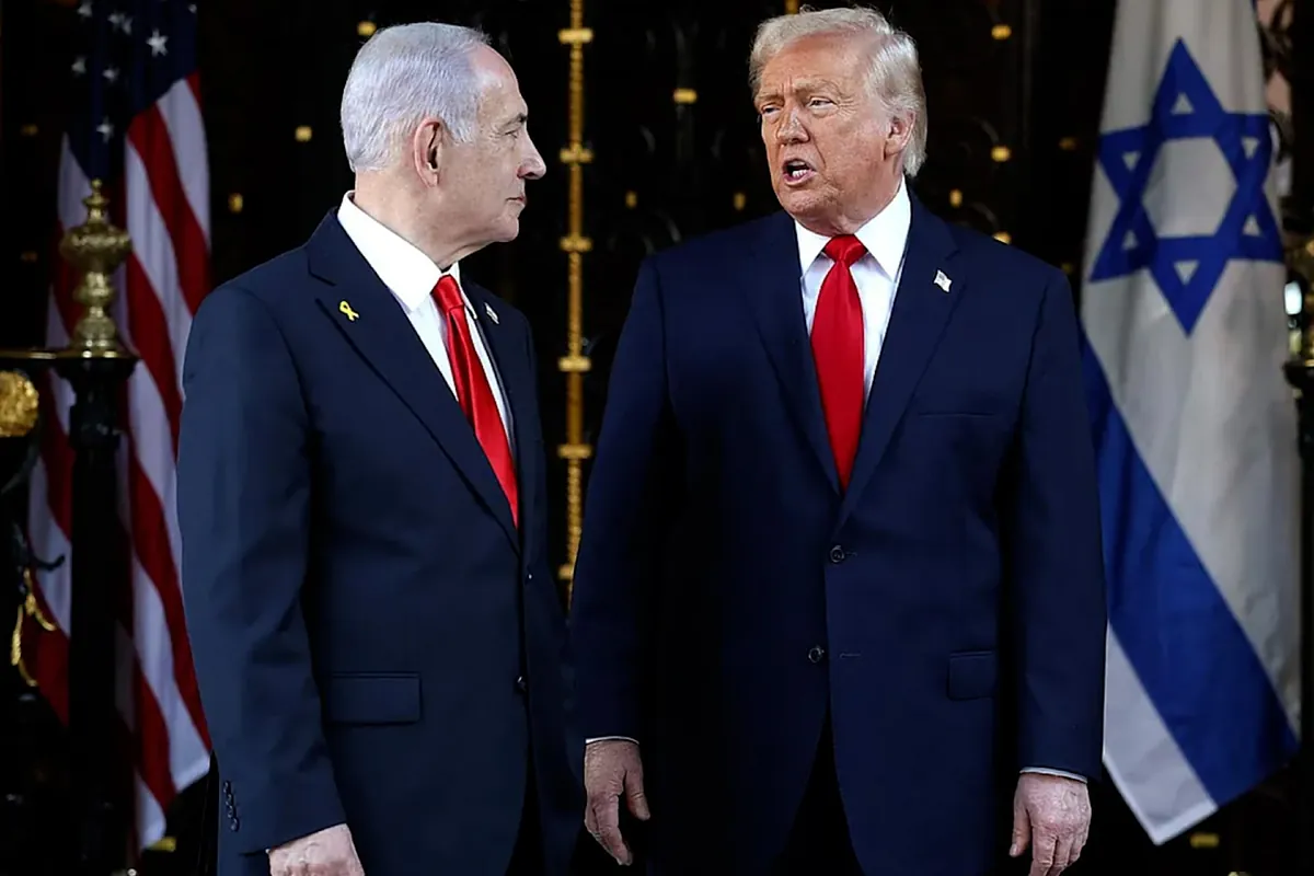 Trump y Netanyahu se dicen halagos ante la prensa: "Israel no existiría sin Bibi"