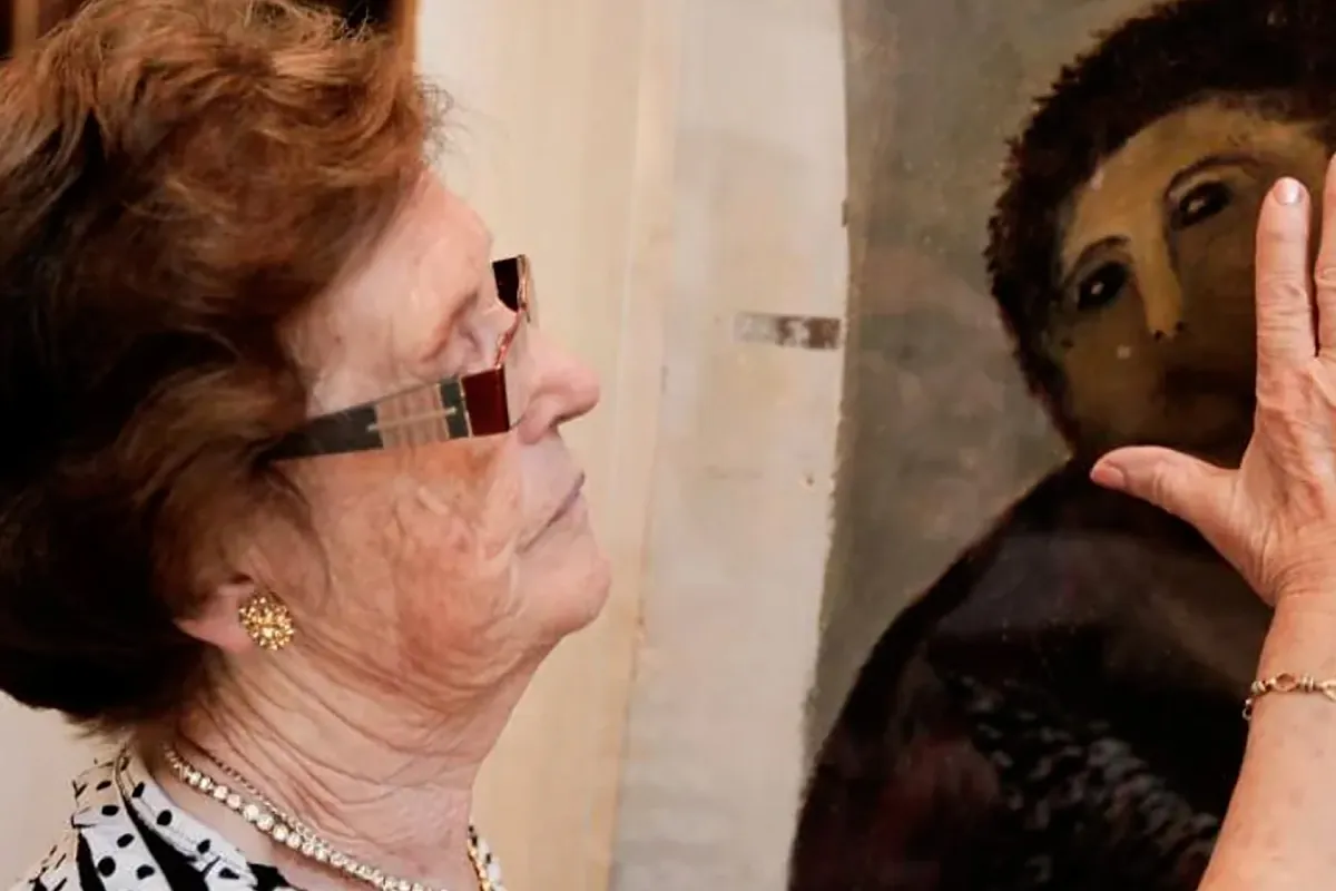 Fallece Cecilia Giménez, la autora de la polémica restauración del Ecce Homo de Borja