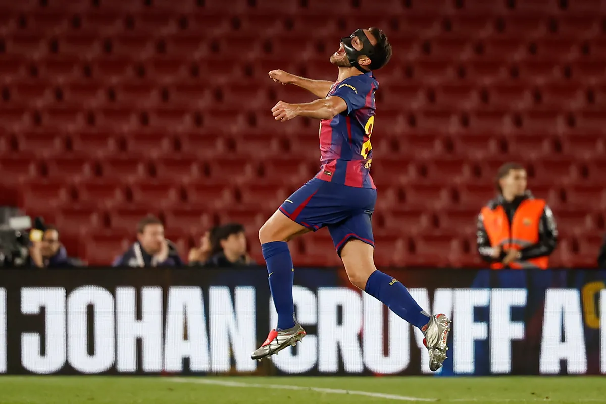 Eric García, de comodín de Flick a imprescindible