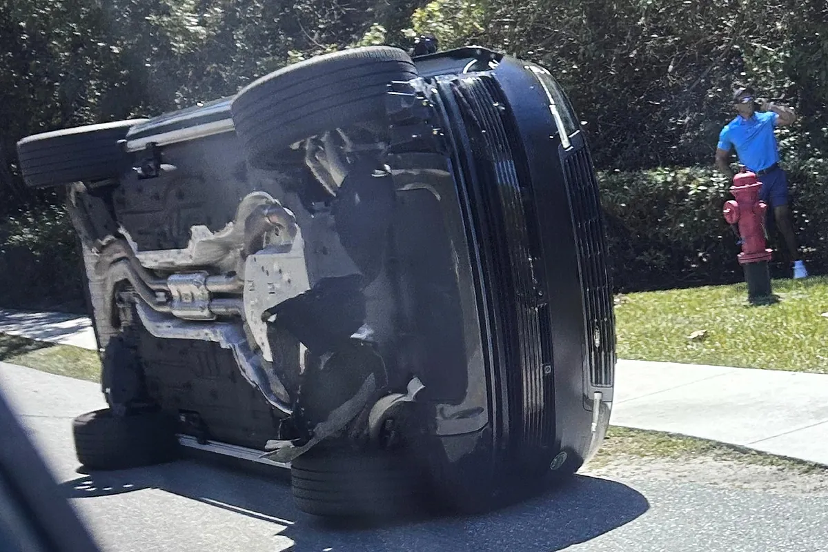 La policía revela que Tiger Woods llevaba un medicamento opioide, tenía los "ojos vidriosos" y caminaba de forma "letárgica" en su arresto en Florida